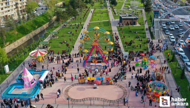Ankara’da yaşayanların çoğu burayı bilmiyor: Çocuklara özel ücretsiz lunapark!