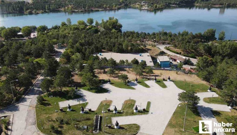 Ankara'da yeşil ve maviyi birleştiren en özel yer Mavi Göl Parkı!