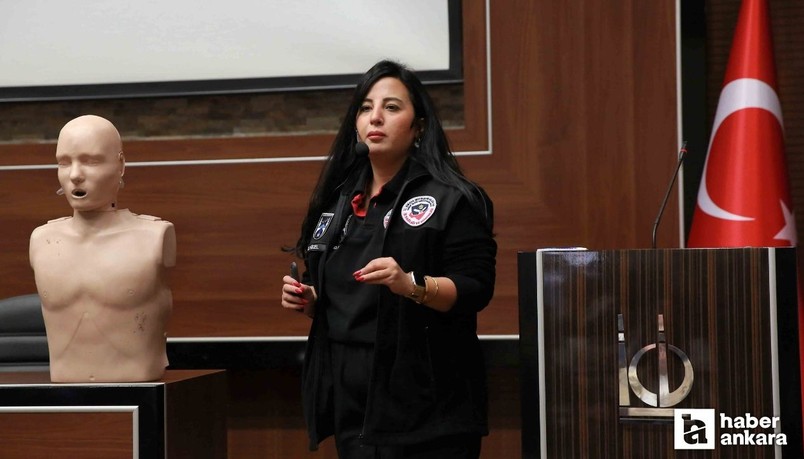 Keçiören Belediyesi personellerine ilk yardım eğitimi verdi