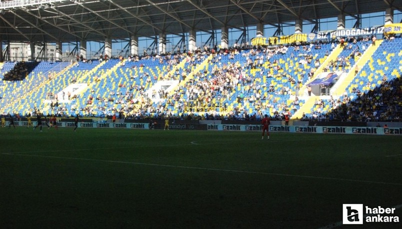 Ankaragücü tribünleri boş kaldı