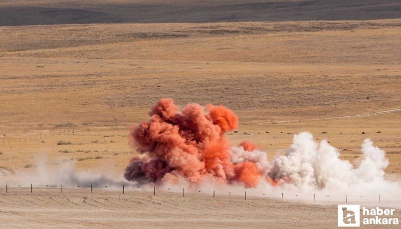 TSK "Ateş Serbest" ile milli silahlarla hedefleri 12'den vurdu!