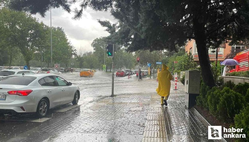 Ankara'ya kuvvetli sağanak uyarısı yapıldı!