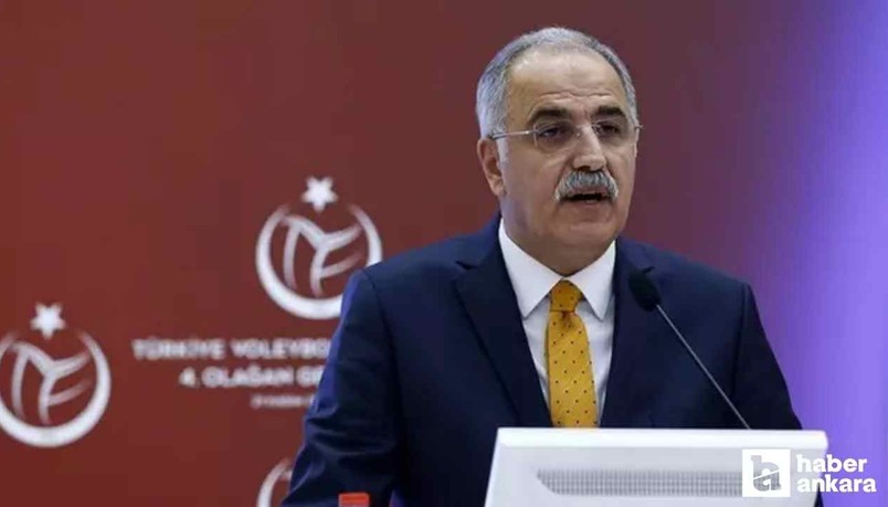 Mehmet Akif Üstündağ yeniden Türkiye Voleybol Federasyonu Başkanı seçildi