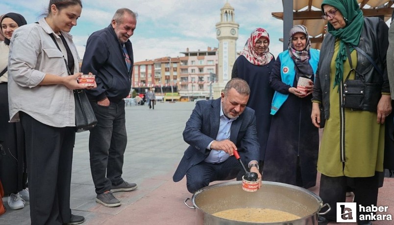 Sincan Belediye Başkanı Ercan hayır çarşısı kermesini ziyaret etti