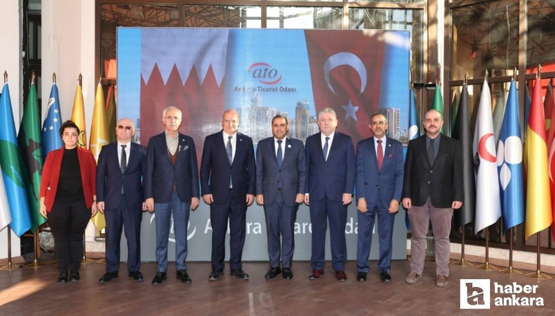 Bahreyn Büyükelçisi Marzooq'tan ATO Başkanı Baran’a ziyaret