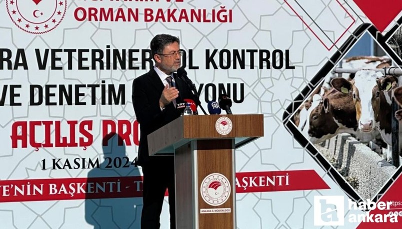 Ankara Veteriner Yol Kontrol ve Denetim İstasyonu hizmete açıldı