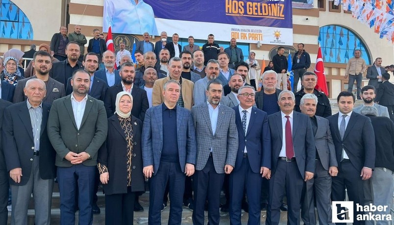 AK Parti Şereflikoçhisar İlçe Kongresi'nde Levent Sarıkaya'ya vize çıktı!