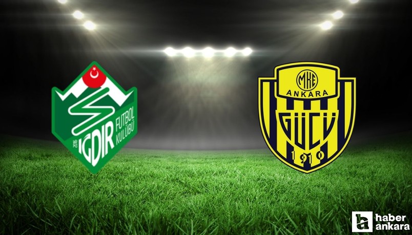 Iğdır FK - Ankaragücü maçı saat kaçta, hangi kanalda, şifresiz mi, nerede?