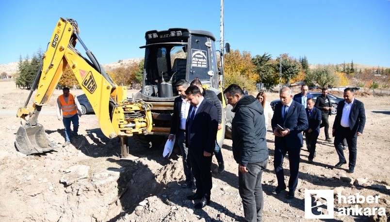 Kahramankazan Belediyesi Örencik Göleti Sulama Sisteminde son düzlük