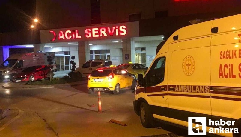 Ayaş’ta sobadan çıkan yangın hobi bahçesini kül etti: 2 ağır yaralı