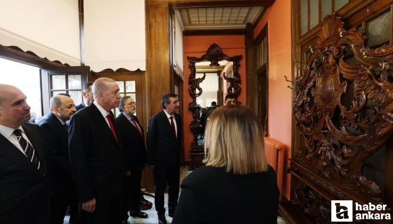 Cumhurbaşkanı Erdoğan Ankara'da Atatürk Müze Köşkü'nün açılışını yaptı