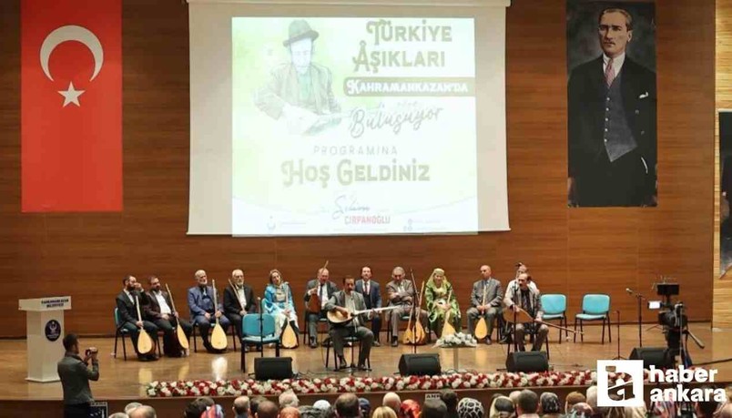 Türkiye Aşıkları Kahramankazan’da aşıklar gecesinde buluştu!