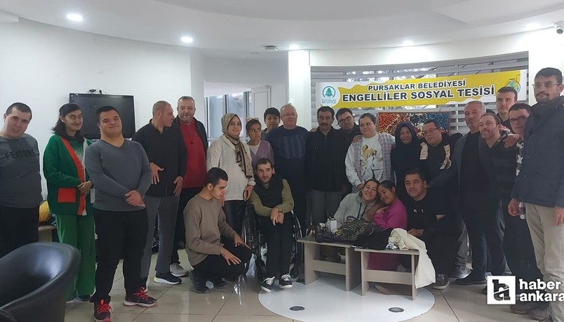 Pursaklar Belediyesi özel bireylerin sosyal yaşama adapte olmasına destek oluyor