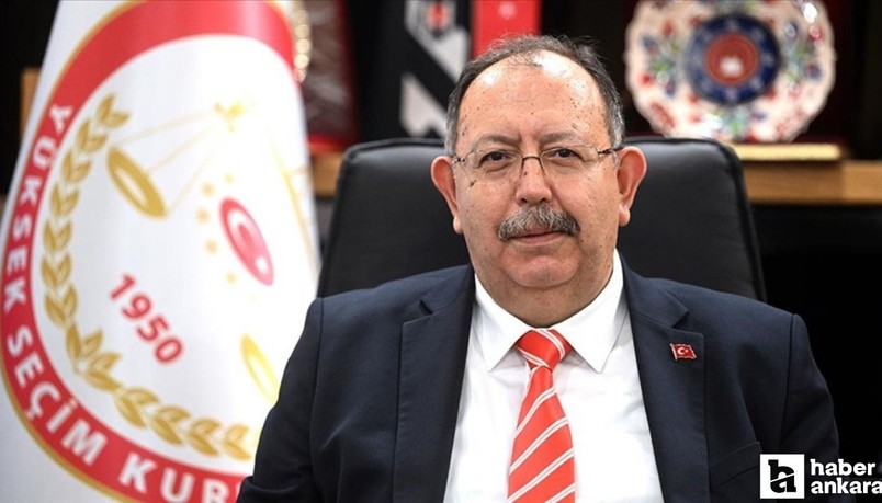 YSK Başkanı Yener'den elektronik seçim sözleri: Karar TBMM'nin