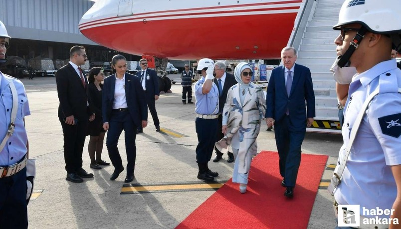 Cumhurbaşkanı Erdoğan katılacağı G20 Liderler Zirvesi için Brezilya'ya ulaştı