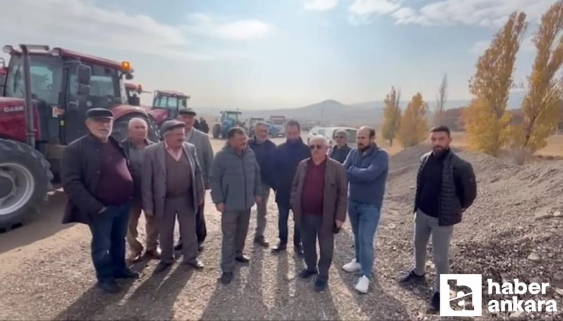Sincan’da mahalleliler ekili alan üzerine kurulan döküm sahasına tepkili