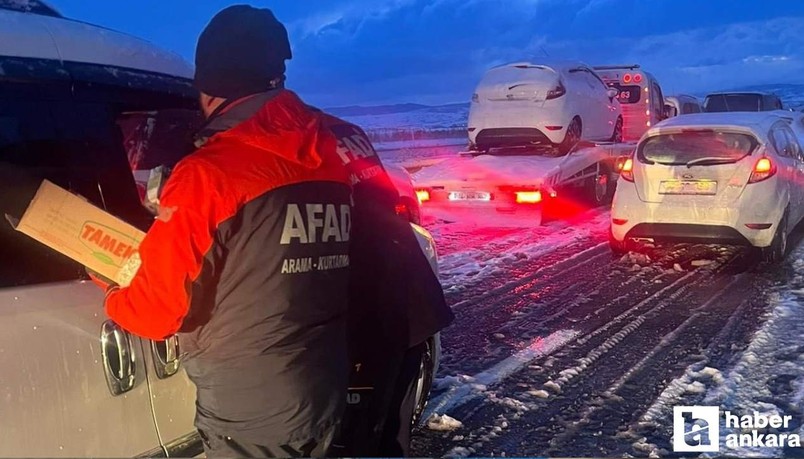 AFAD 25 il için sarı, 13 il için turuncu uyarı verdi