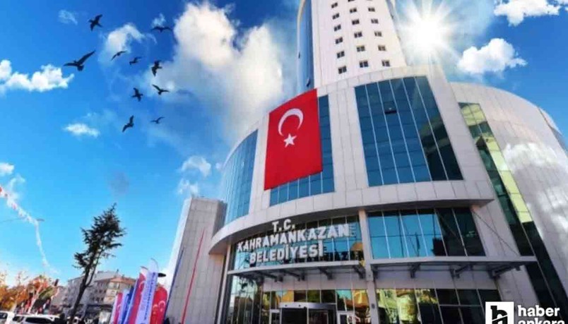 Kahramankazan Belediyesi vezneleri hafta sonu da açık olacak!