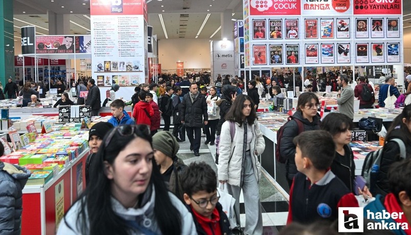 21. Ankara Kitap Fuarı 8 Aralık Pazar gününe kadar sürecek
