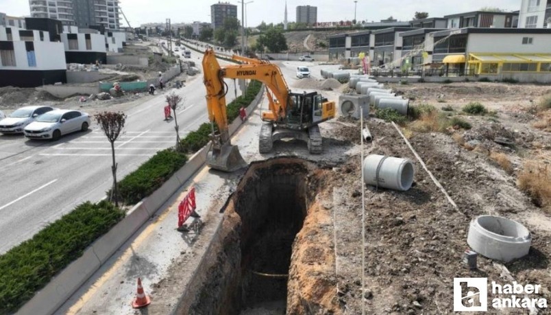 ASKİ Etimesgut’taki altyapı sorunlarını çözmek için harekete geçti