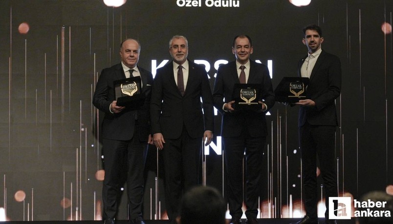 TİSK'in Ortak Yarınlar Ödül Töreni Ankara'da yapıldı