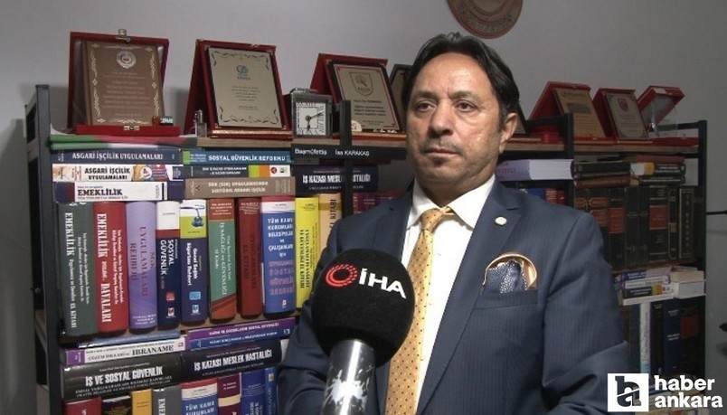 İsa Karakaş, engelli emekliliğindeki yeni düzenlemeyi anlattı
