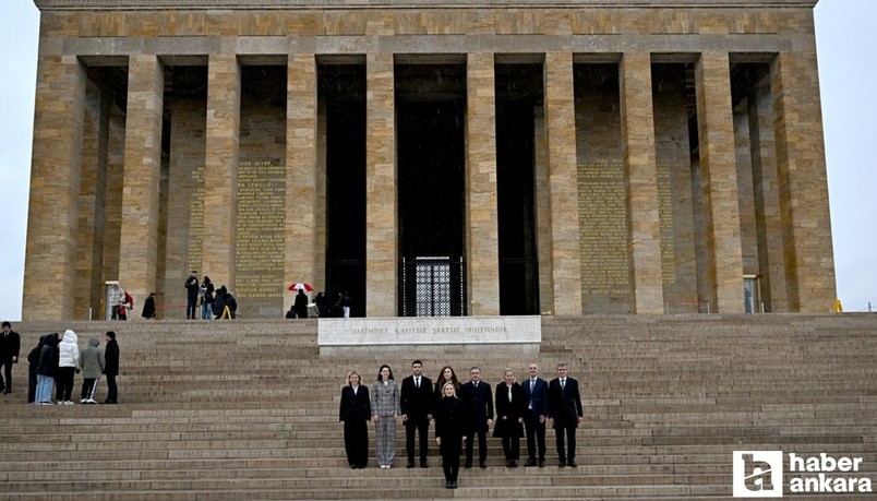 Türkiye Tenis Federasyonu yönetiminden Anıtkabir’e ziyaret