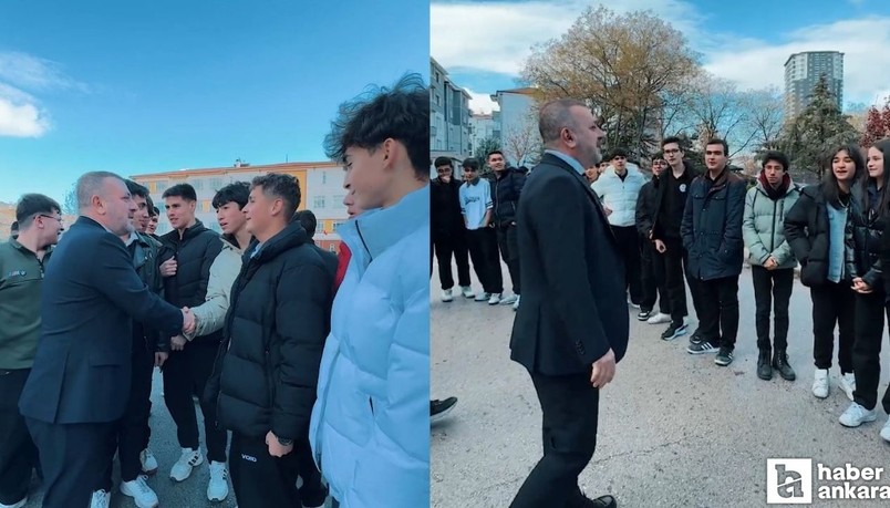 Sincan Belediye Başkanı Ercan lise öğrencileri ile bir araya geldi