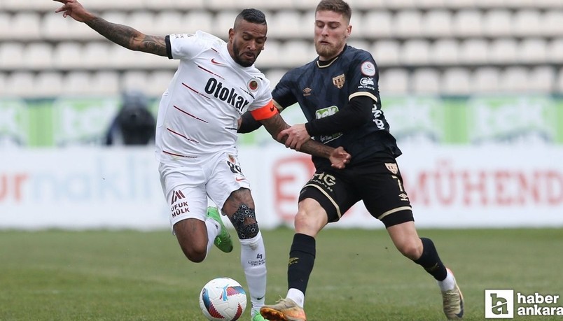 Gençlerbirliği deplasmanda Bandırmaspor ile 2-2 berabere kaldı