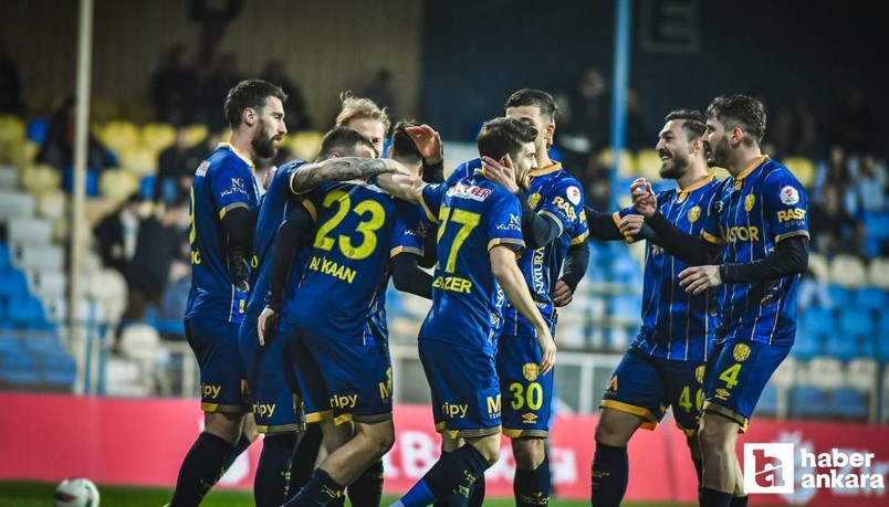 Menemen FK'yi 3-2 yenen MKE Ankaragücü Ziraat Türkiye Kupası'nda gruplara kaldı