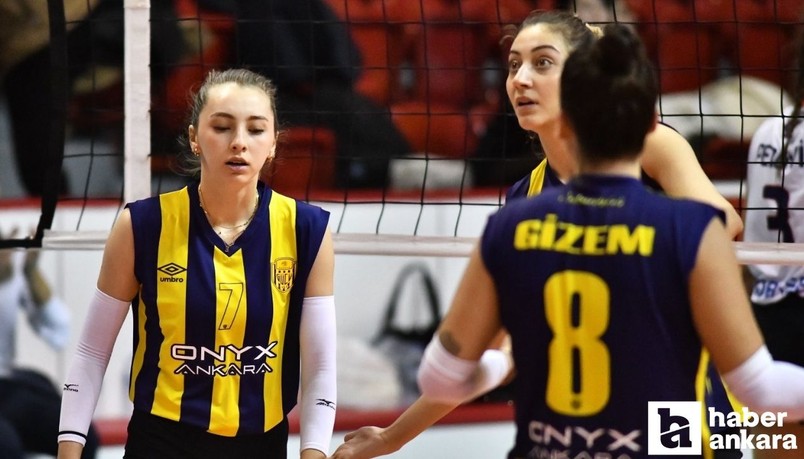 MKE Ankaragücü Onyx Alpet Zeren Spor’a 3-0 kaybetti