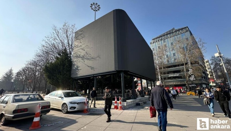 Bakanlıktan Güvenpark’taki reklam panosu için ABB’ye suç duyurusu