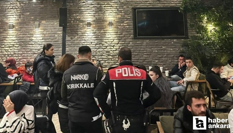 Kırıkkale'de görevli polis ekipleri 123 kişiyi sorguladı