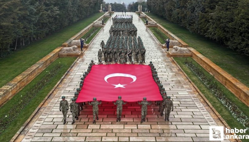 "Atatürk Garnizon Koşusu" Anıtkabir'de son buldu!