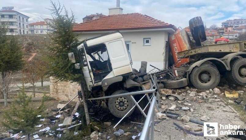Yozgat'ta tırın freni patladı! 2 yaralı