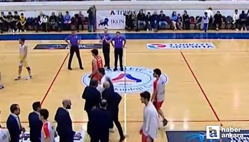 Halil Üner maç sonu rakip sporcuya yumruk attı