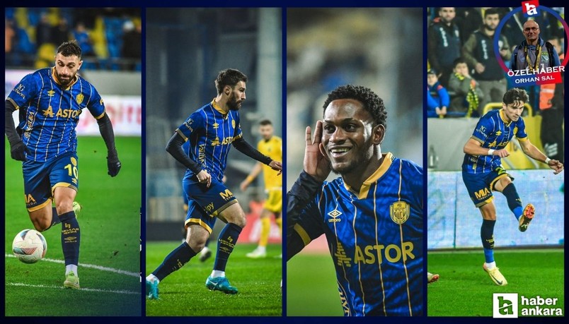Ankaragücü'nün gol yükünü 4 oyuncu çekti