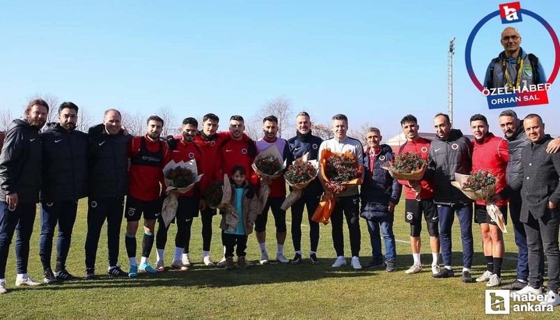 Gençlerbirliği, yeni yılın ilk antrenmanını "kokina" jestiyle yaptı