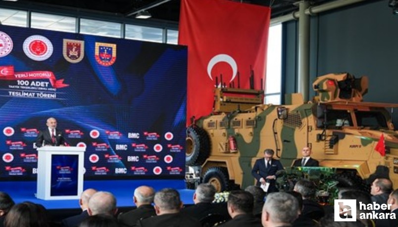 Türk mühendisler geliştirdi! Yerli motorlu zırhlı araçlar TSK ve jandarmaya teslim edildi