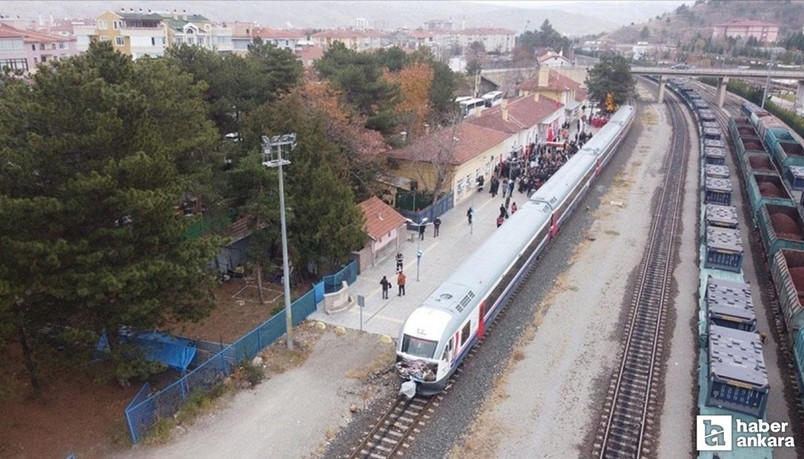 Ankara'dan Çankırı'ya giden Tuz Ekspresi şehir turizmine büyük katkı sağladı