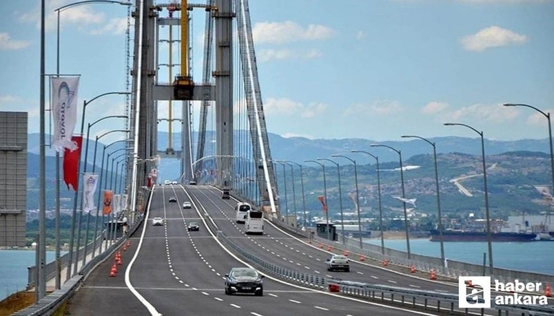 Köprü ve otoyol geçiş ücretlerine yapılan 2025 zammı belli oldu!