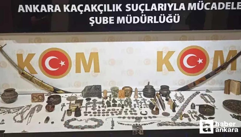 Bala'da Jandarmadan tarihi eser kaçakçılığı operasyonu!