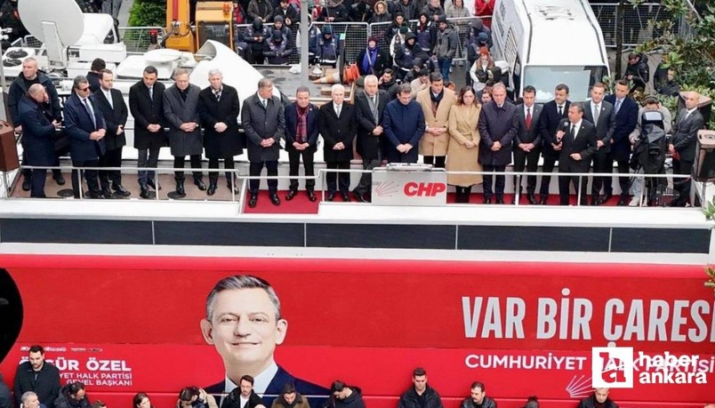 Mansur Yavaş CHP'nin Rıza Akpolat protestosuna katıldı