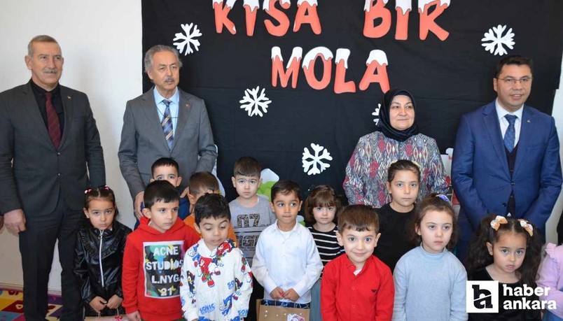 Kahramankazan Belediyesi öğrencilerin karne sevincine ortak oldu!
