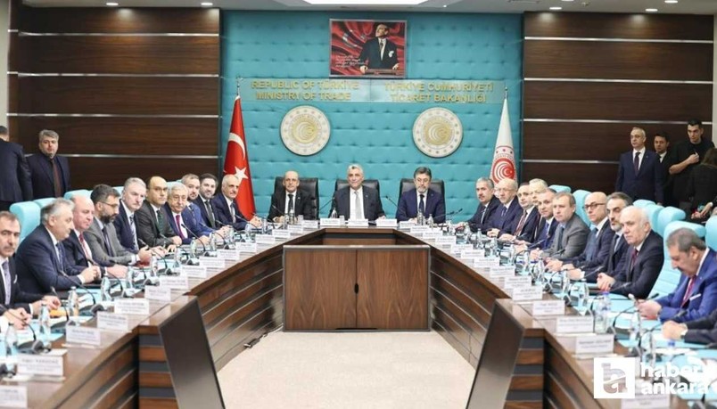 Bakanlar Başkentte gıda sektörü temsilcileriyle bir araya geldi