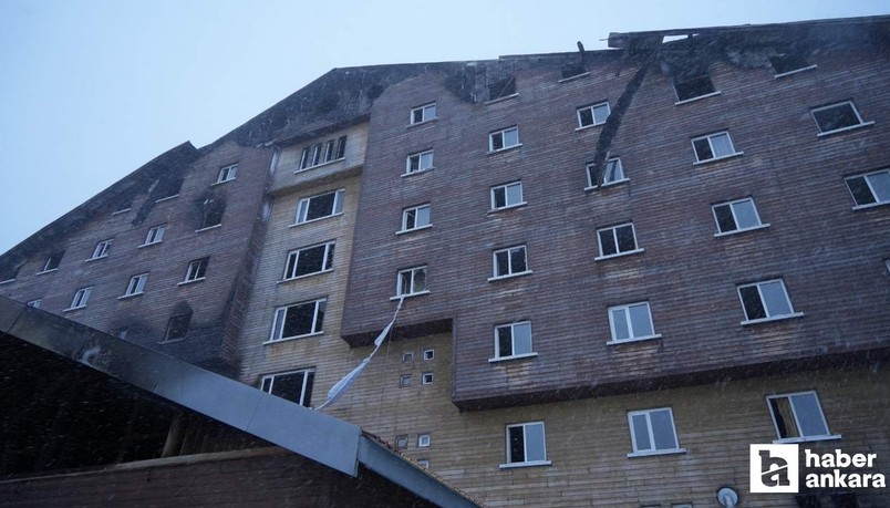 Bolu Kartalkaya'da yanan otel için ön rapor hazırlandı