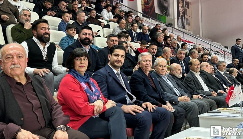 Mansur Yavaş, Onursal Başkanı olduğu ASKİ Spor'u yalnız bırakmadı