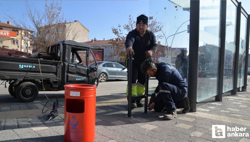 Kahramankazan Belediyesi ilçe genelinde çöp kovalarının sayısını artırdı