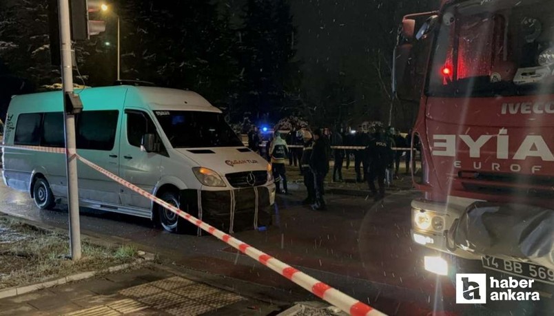 Bolu'da genç motosiklet sürücüsü minibüsün altında kalıp can verdi