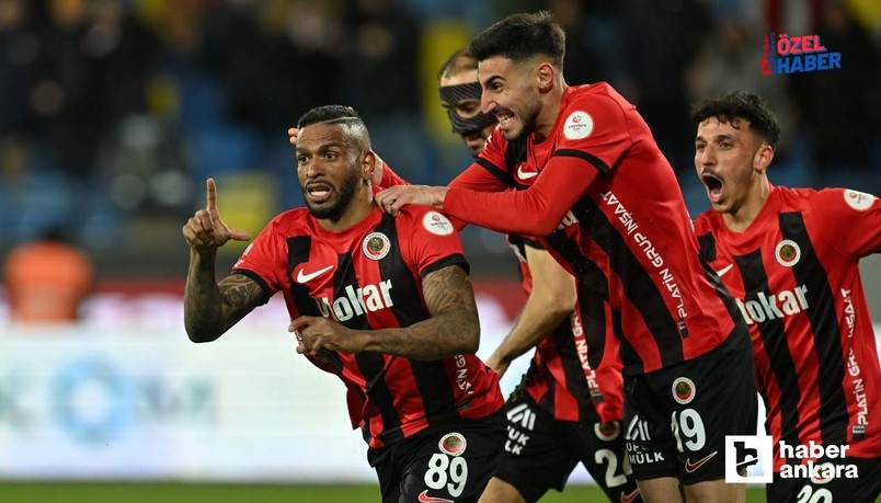 Gençlerbirliği 481 dakika sonra kalesinde gol gördü!